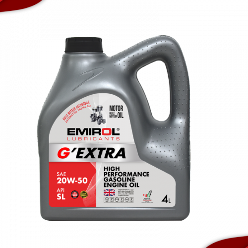 EMIROL┬« SAE 20W50 API SL 4L-01